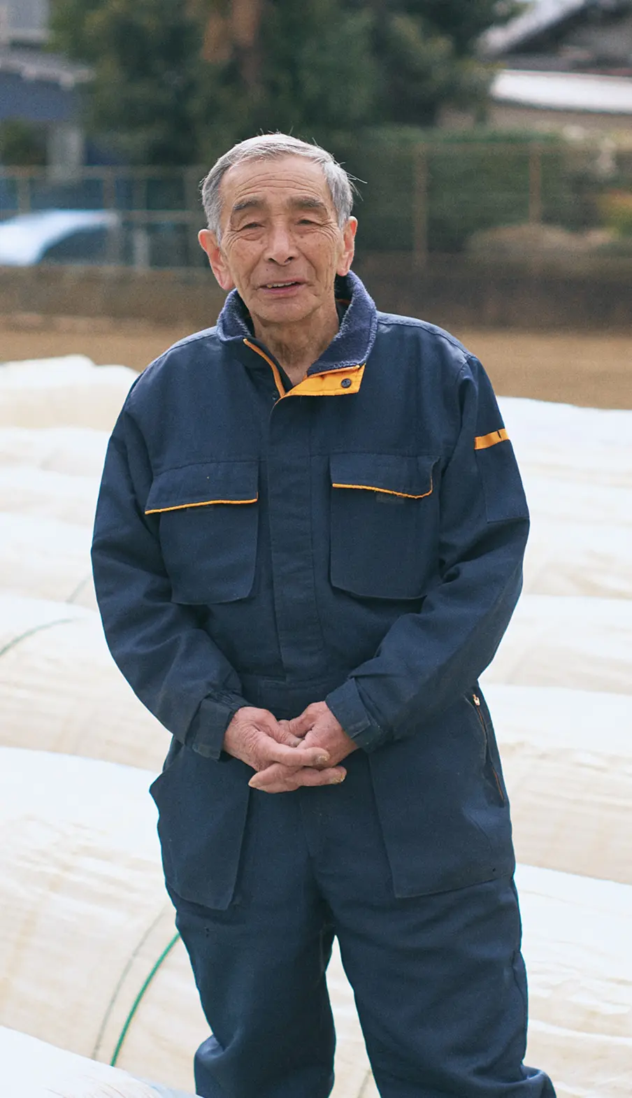 Kimio Inoguchi, a Waseda Myoga farmer